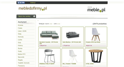 Desktop Screenshot of mebledofirmy.pl